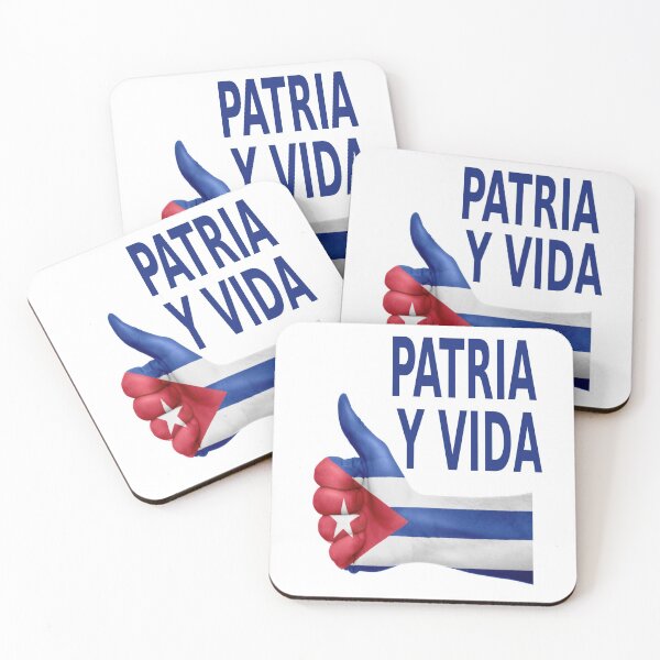 Item preview, Free Cuba Patria Y Vida-  Homeland and Life - Cuban Flag designed and sold by KeysTreasures.