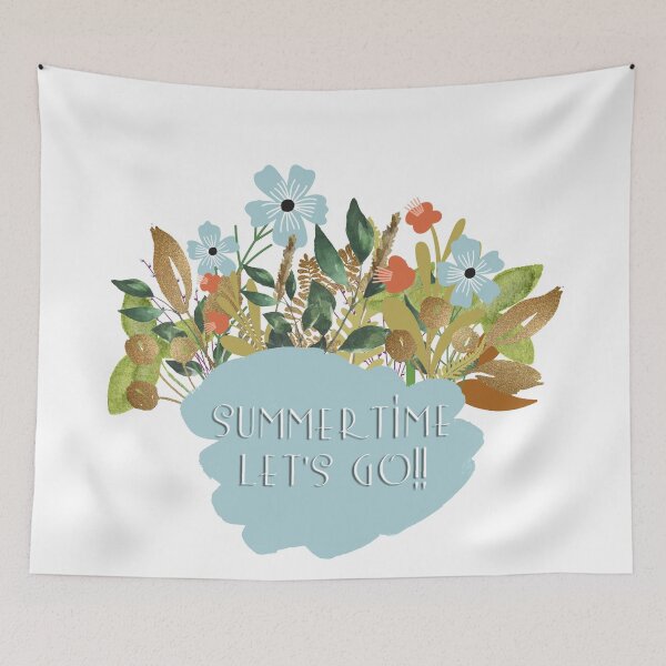 Item preview, female flower summer theme designed and sold by underdogsgrit.
