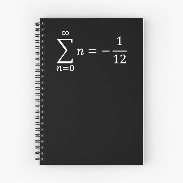 Item preview, sum of all natural numbers, calculus and math designed and sold by NoetherSym.