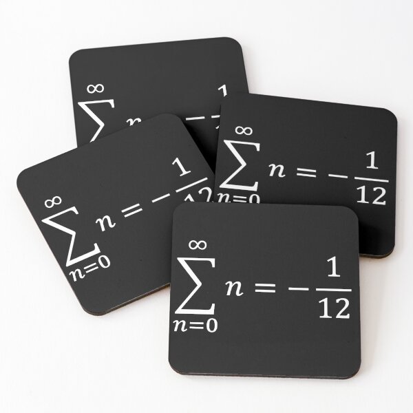 Item preview, sum of all natural numbers, calculus and math designed and sold by NoetherSym.