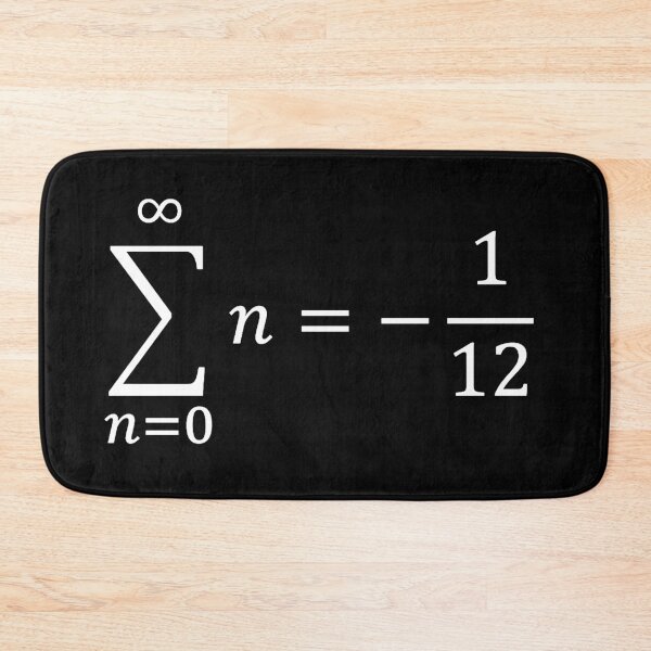 Item preview, sum of all natural numbers, calculus and math designed and sold by NoetherSym.