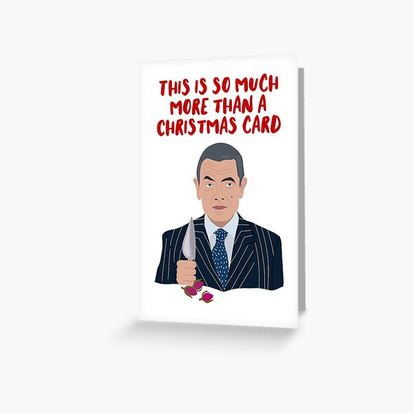 This is so much more than a Christmas card - Love Actually Scene Greeting Card
