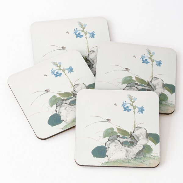 Item preview, Vintage Chinese Insects and Flowers (Qing dynasty ca. 1644–1911) by Ju Lian designed and sold by Designedbysm.