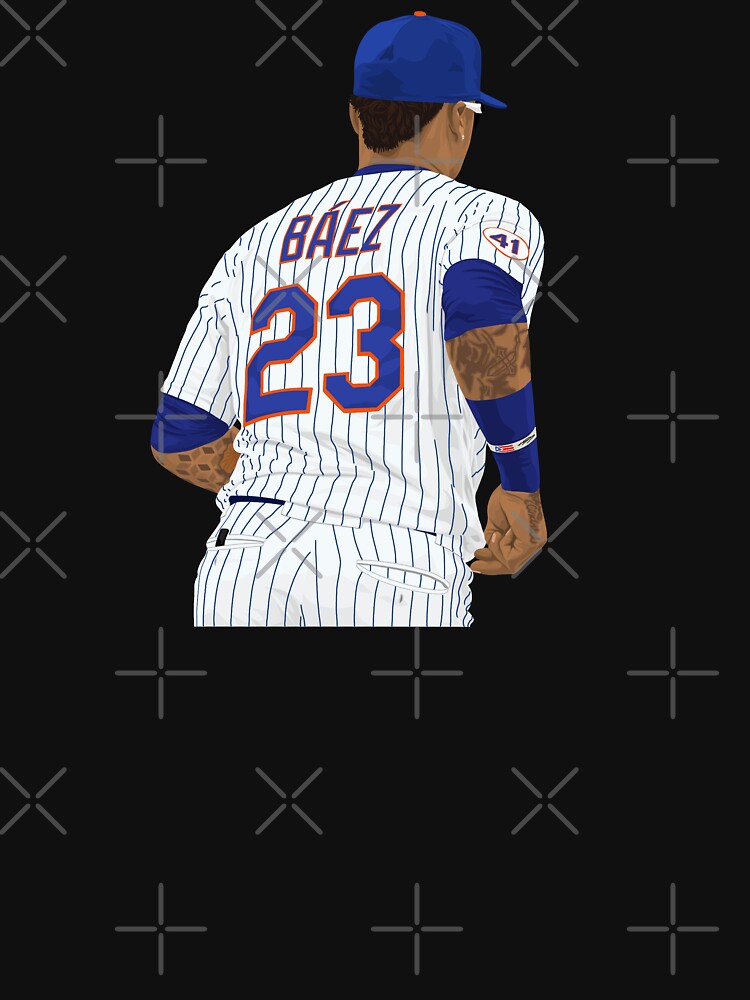 Javier Baez - Javier Baez New York Mets - Long Sleeve T-Shirt