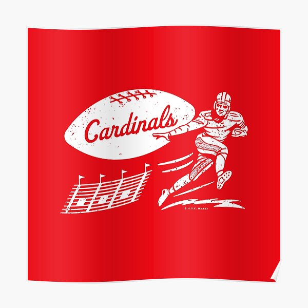 Chicago Cardinals by old-sports-fan  Cardinals, Old logo, Cardinals poster