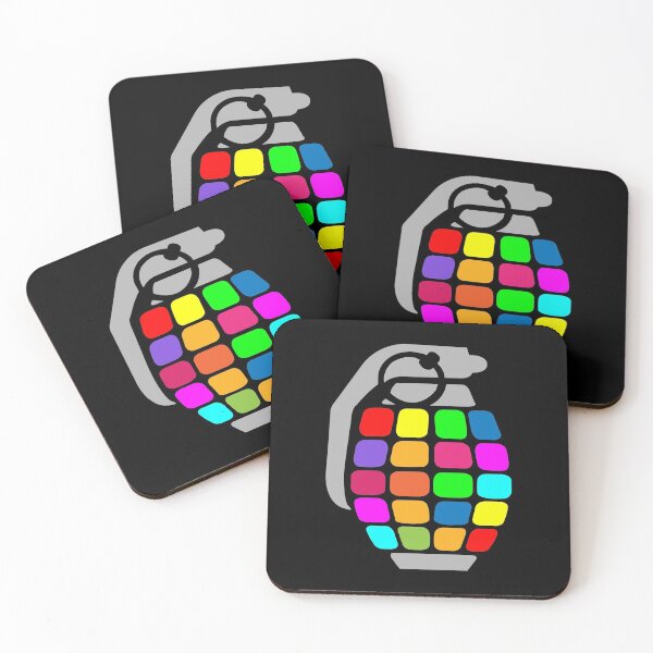 Item preview, Grenade Rainbow Activism designed and sold by ArtofDissent.