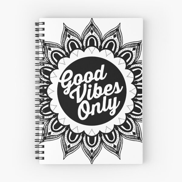 Item preview, Good Vibes Only Mandala designed and sold by Valerie Canizales.