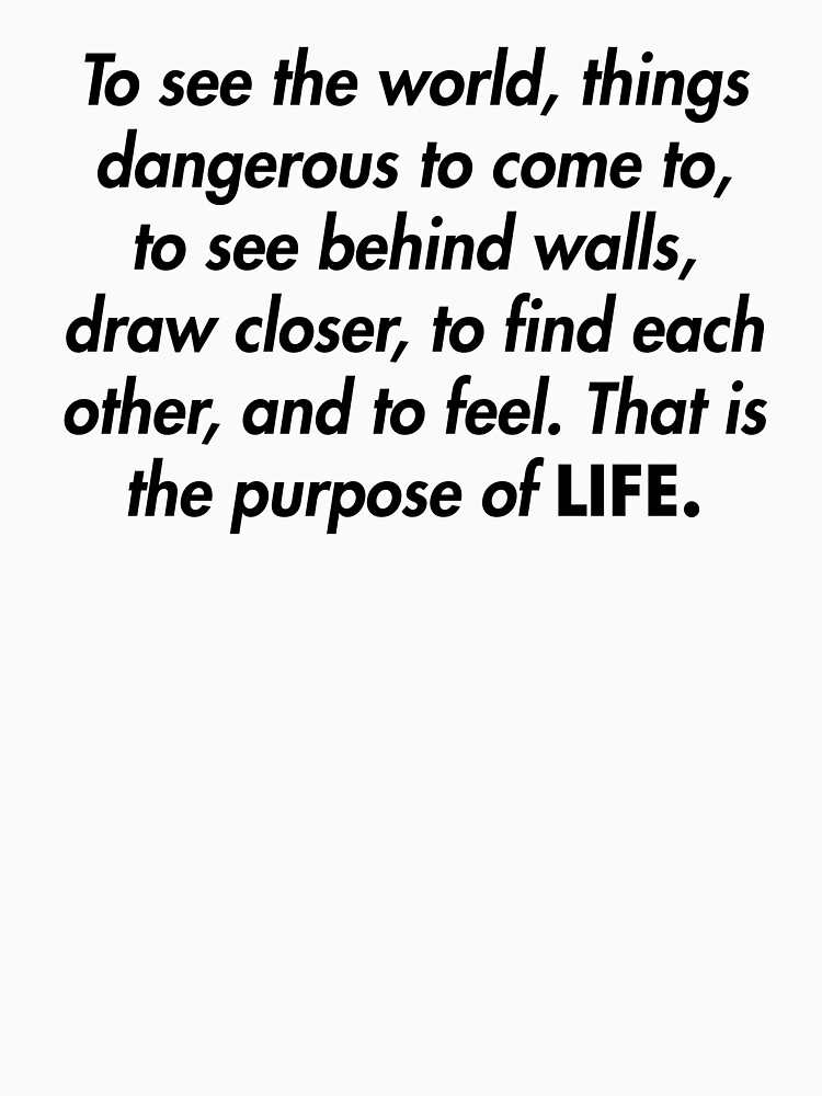 "Walter Mitty LIFE Magazine Motto" Tshirt by AlanPun