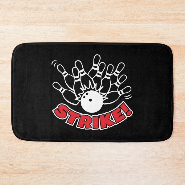 Item preview, Strike Ten Pin Bowling Motif designed and sold by SpoofTShirts.