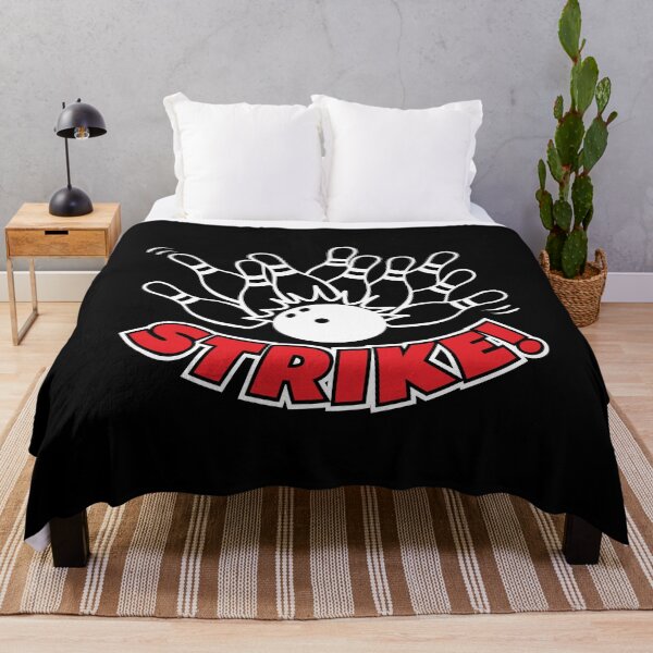Item preview, Strike Ten Pin Bowling Motif designed and sold by SpoofTShirts.