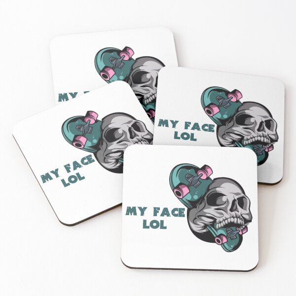 Item preview, Skull and MY FACE LOL - Skull designed and sold by rahman-7.