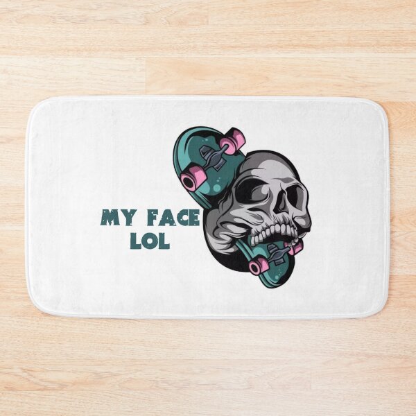 Item preview, Skull and MY FACE LOL - Skull designed and sold by rahman-7.