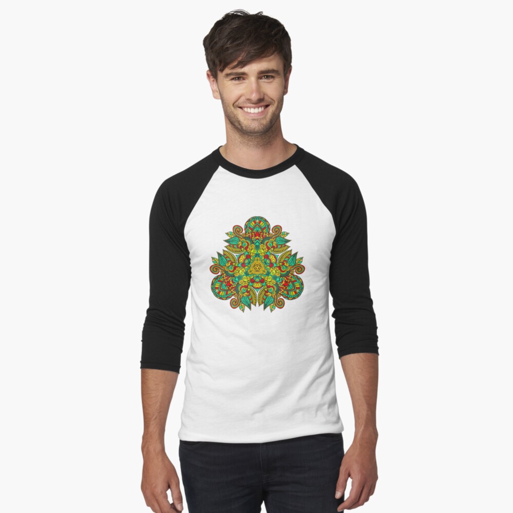 Item preview, Baseball ¾ Sleeve T-Shirt designed and sold by artherapieca.