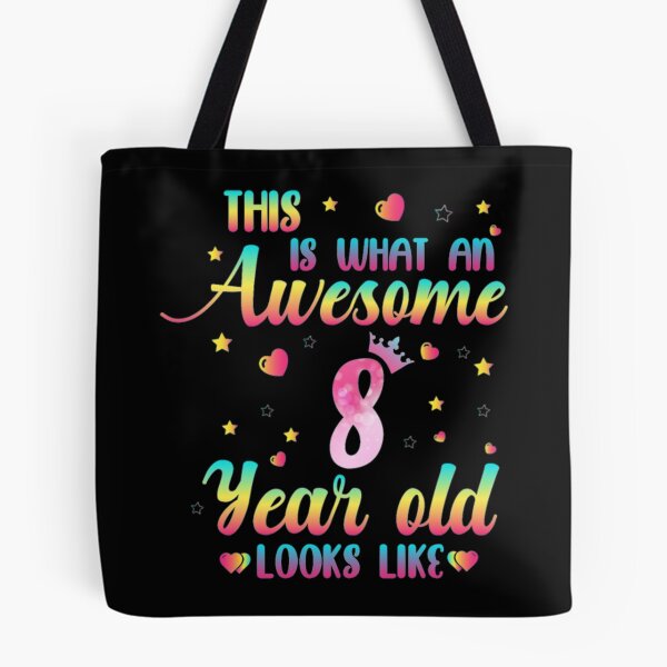 Item preview, 8th Birthday Girl, Awesome 8 Year Old Looks Like designed and sold by holidaysdung.