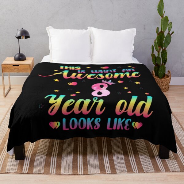 Item preview, 8th Birthday Girl, Awesome 8 Year Old Looks Like designed and sold by holidaysdung.
