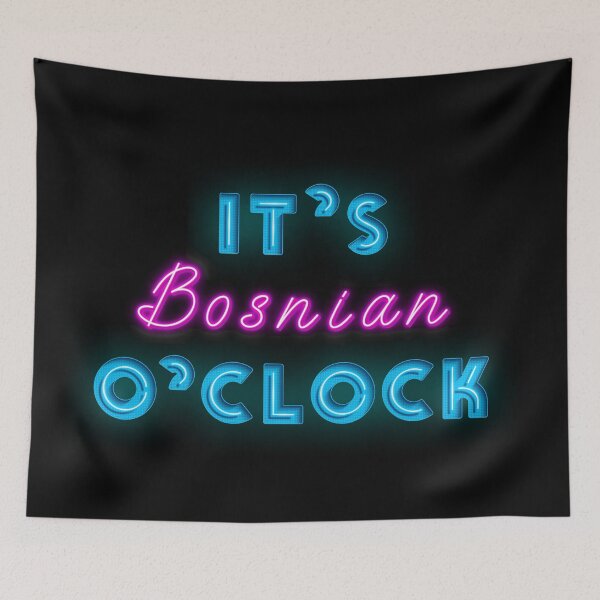 Item preview, Bosnian O`clock Cool Neon Sign For Bosnian soulmate designed and sold by Urosek.