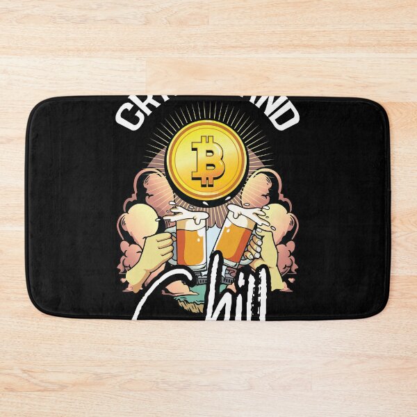 Item preview, Crypto and Chill Funny Crypto Hodl BTC Blockchain Bitcoin  designed and sold by Rzelemenz.