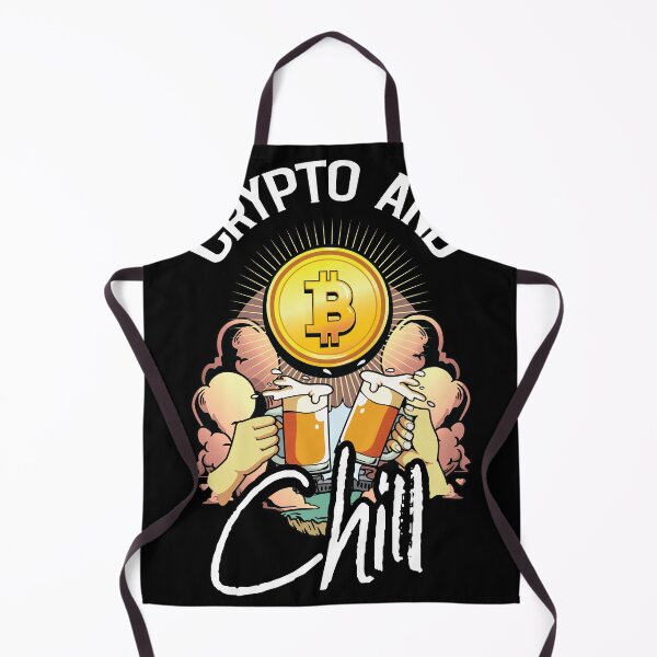 Item preview, Crypto and Chill Funny Crypto Hodl BTC Blockchain Bitcoin designed and sold by Rzelemenz.