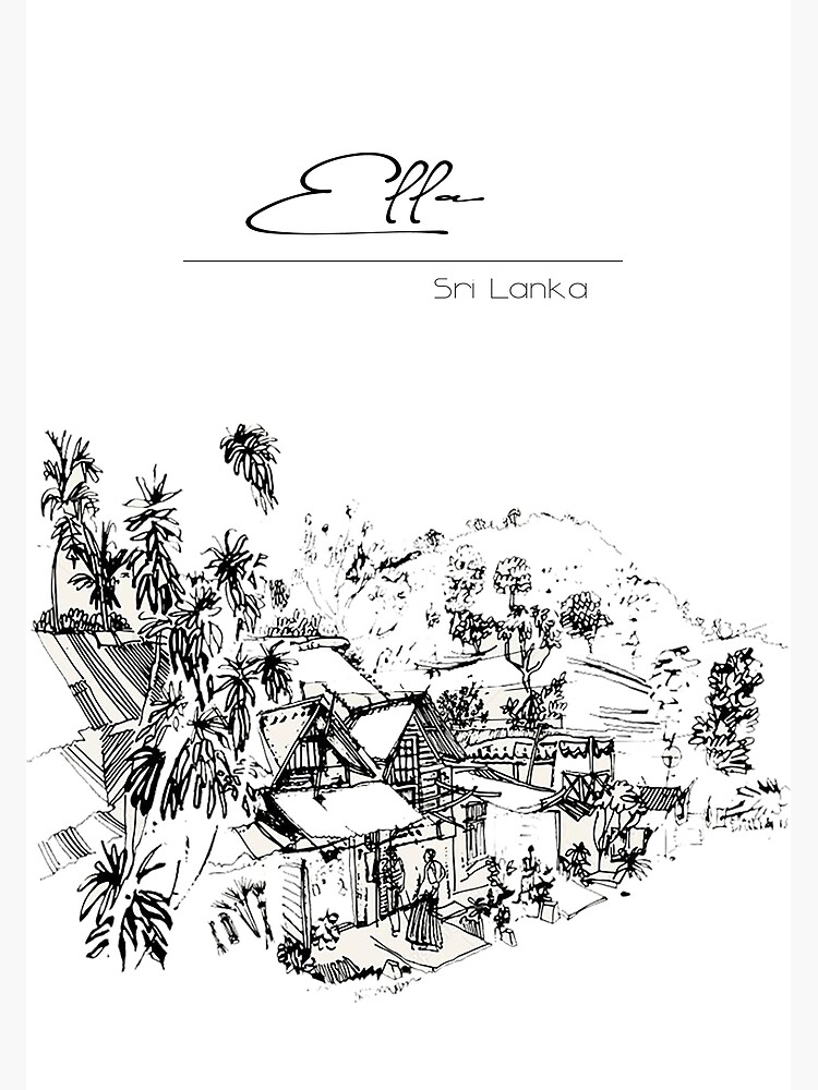"Ella Sri Lanka" Poster for Sale by DevindaVikum Redbubble