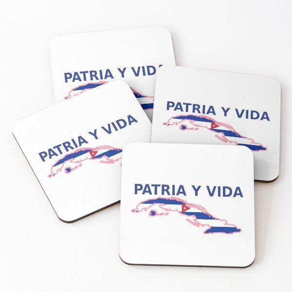 Item preview, Free Cuba Patria Y Vida-  Homeland and Life - Cuban Island Flag designed and sold by KeysTreasures.