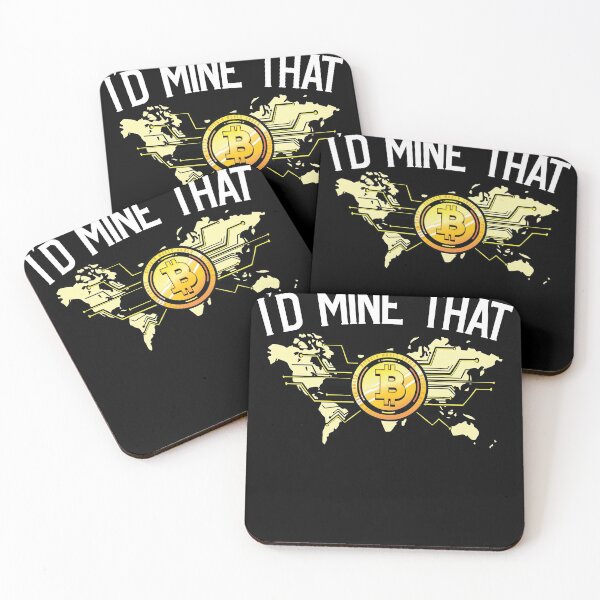 Item preview, Id mine that Funny Crypto Miner Hodl BTC Blockchain Bitcoin  designed and sold by Rzelemenz.