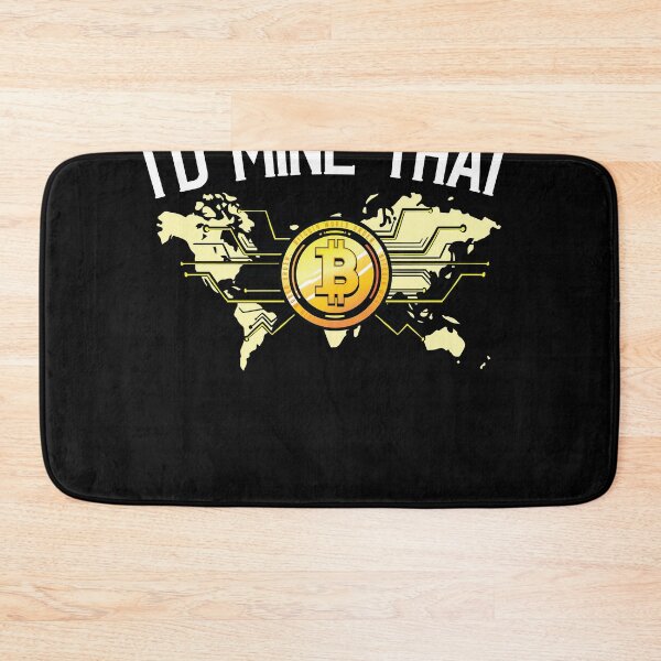 Item preview, Id mine that Funny Crypto Miner Hodl BTC Blockchain Bitcoin  designed and sold by Rzelemenz.