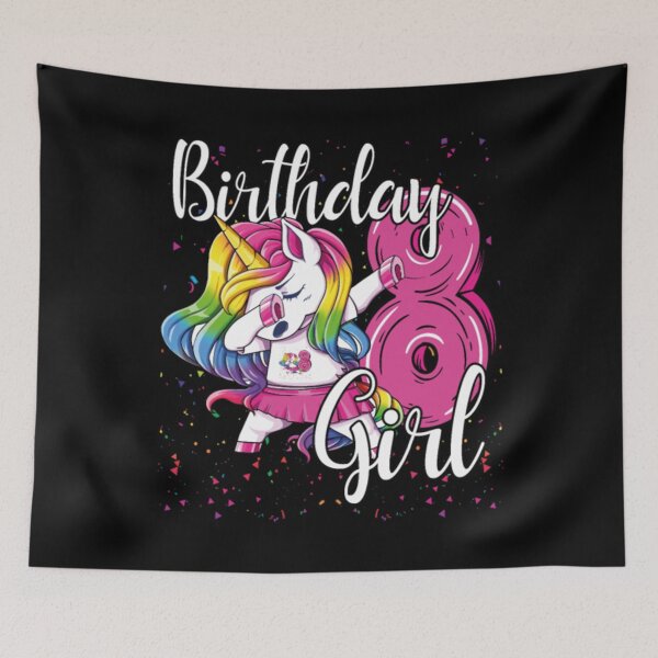 Item preview, 8th Birthday Unicorn Birthday Party designed and sold by holidaysdung.