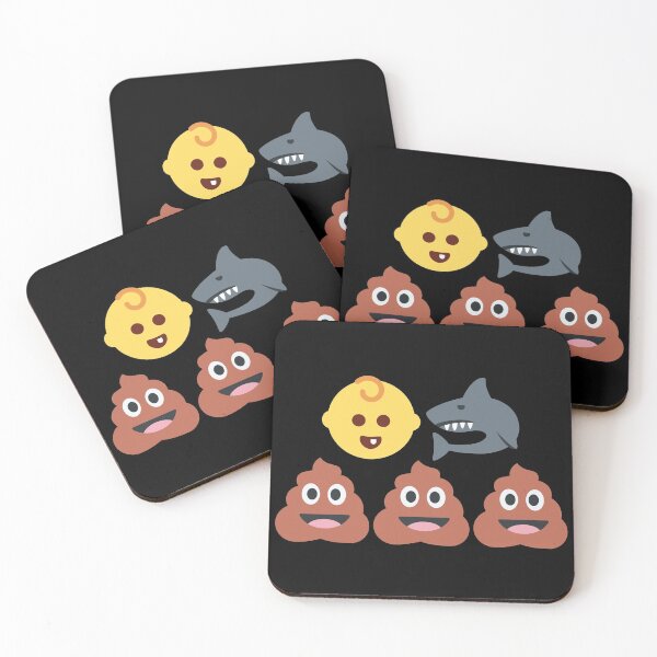 Item preview, Baby Shark Song in Emojis designed and sold by StarDrive.