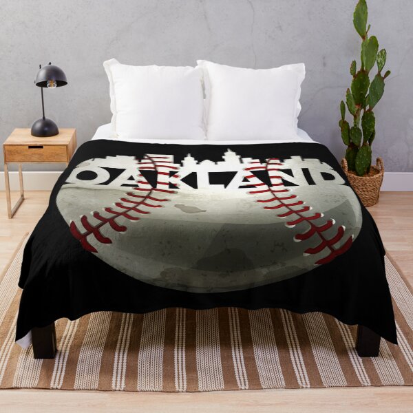 Item preview, Outstanding Oakland Baseball Ball With Oakland Skyline designed and sold by Urosek.