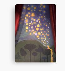 The Floating Lights Canvas Print
