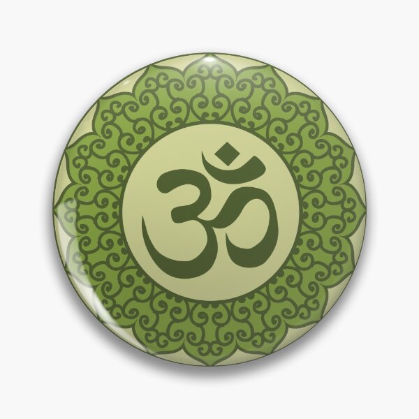 Item preview, Green Om Mandala designed and sold by S Cube Design.