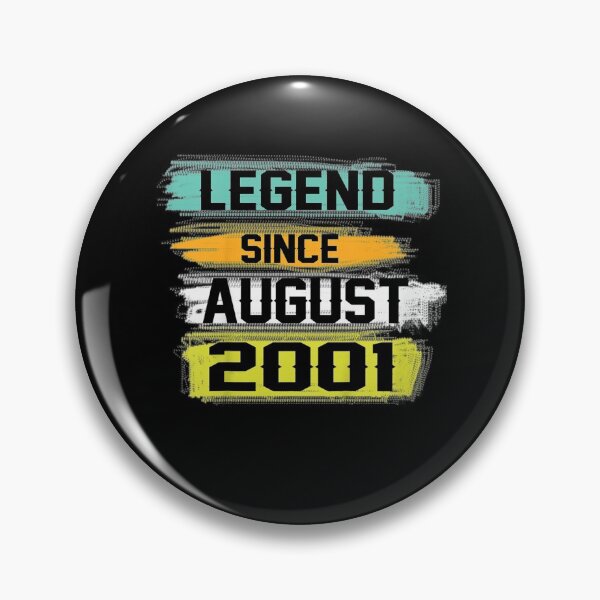 Item preview, 20 Years Old Retro Legend Since August 2001 20th Birthday Gift designed and sold by AlvaShop.