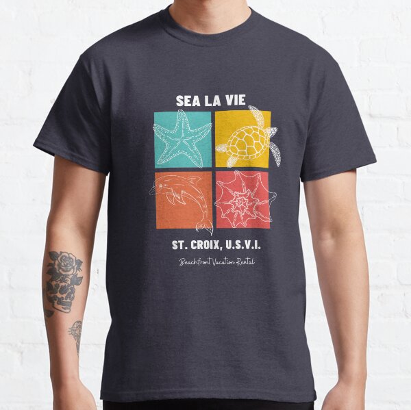 Sea La Vie Wildlife White Classic T-Shirt