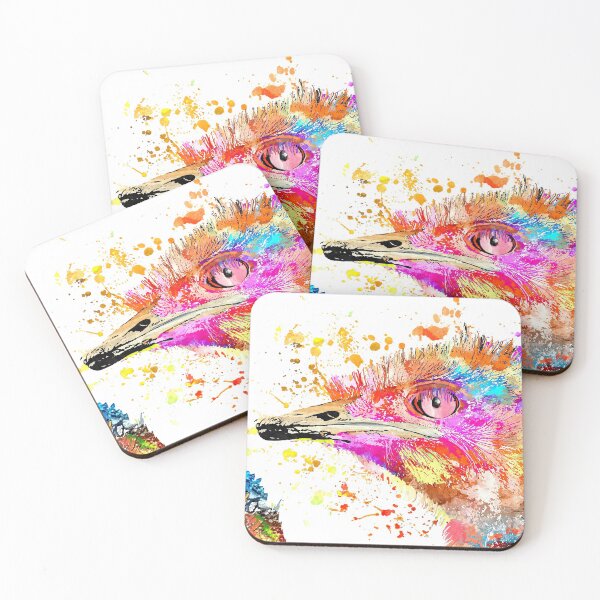 Item preview, Colorful Ostrich designed and sold by Daniel Janda.