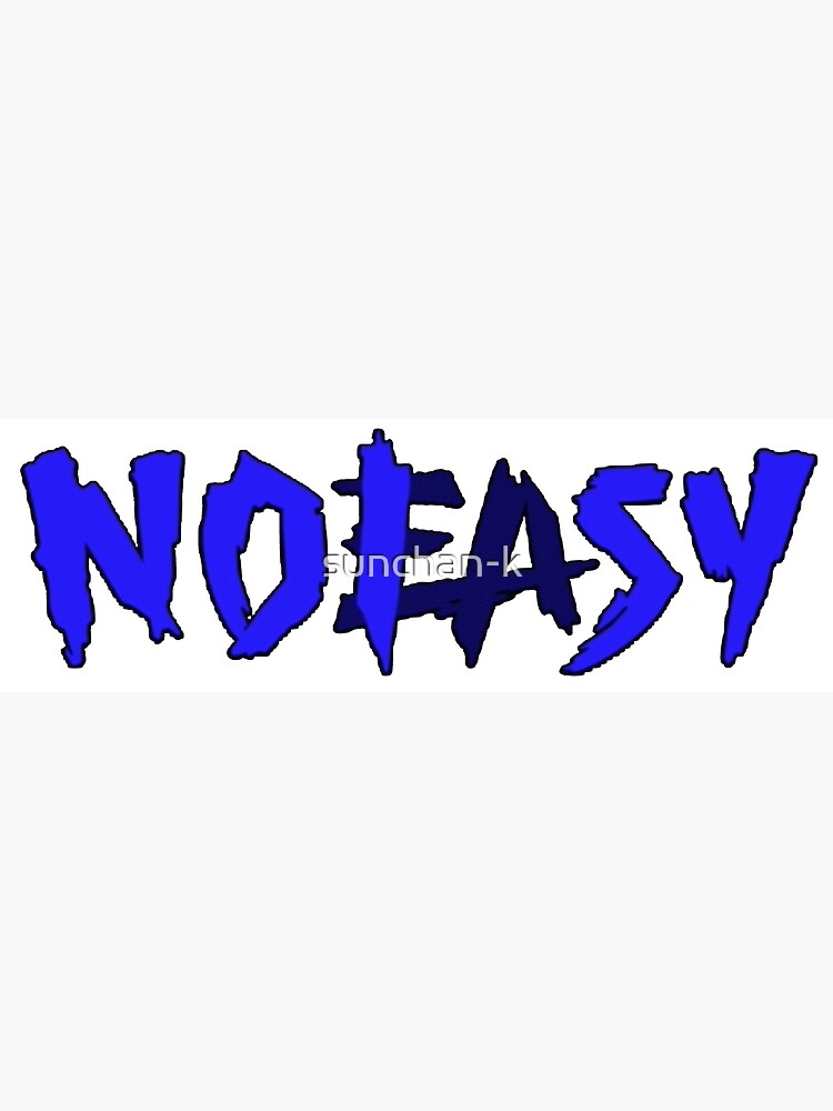 Stray kids NOEASY Comeback logo Sticker for Sale by K-skztee