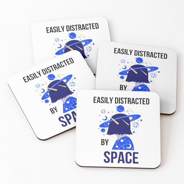 Item preview, Easily Distracted By Space designed and sold by Davestre Designs.