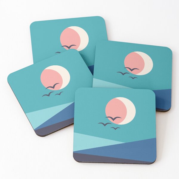 Item preview, Minimal Sea Landscape  designed and sold by thayartstudio.