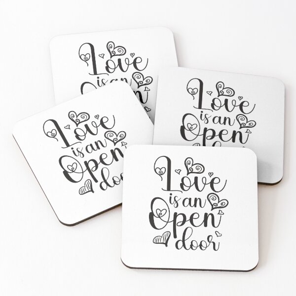 Item preview, Love is an Open Door designed and sold by PeaceNinja.