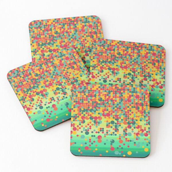 Item preview, Colorful scattered circles designed and sold by Gaspar Avila.