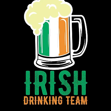 Vorschaubild zum Design Irish Drinking Team Ireland Flag Beer Mug St. Patrick's Day Gear von DynamicDesign