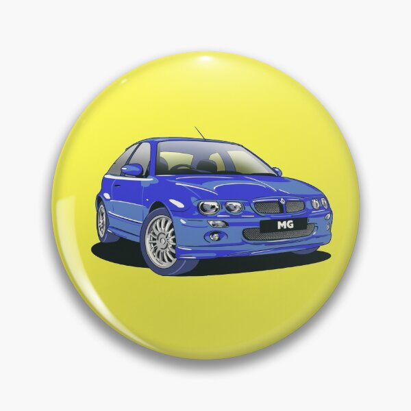 Item preview, MG ZR in Trophy Blue designed and sold by Webazoot Industries - Car Art.