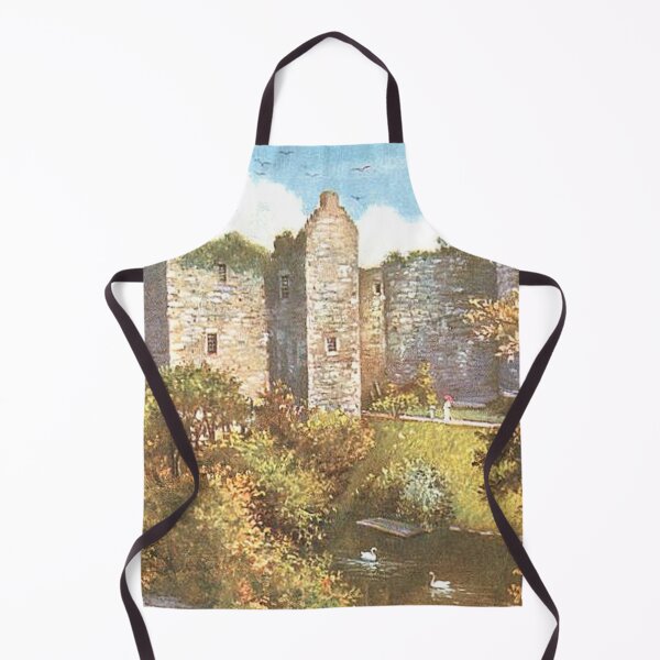 Item preview, Vintage Illustration of Rothesay Castle designed and sold by yourscotland.