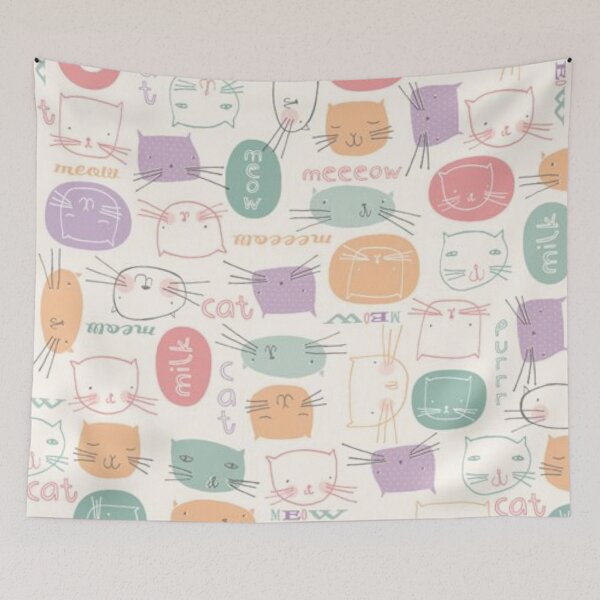 Item preview, cats  designed and sold by Piece Of Art.