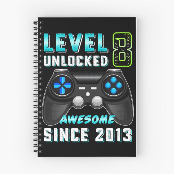 Item preview, Awesome Since 2013 Level 8 Unlocked Gamer designed and sold by holidaysdung.