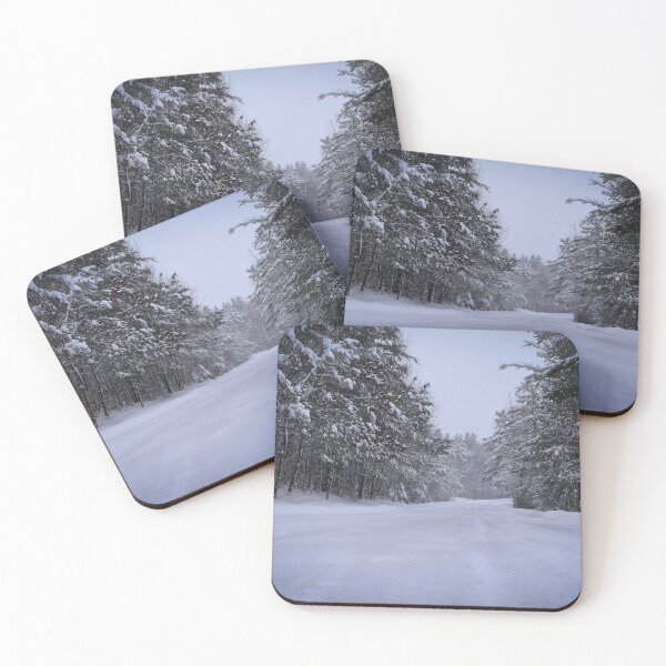 Item preview, Road in Winter - La Pêche designed and sold by GrannysGarage.