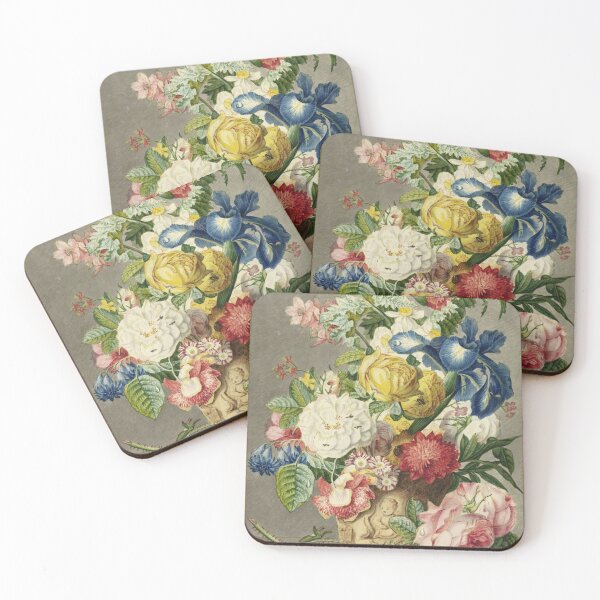 Item preview, Still life vase of flowers designed and sold by ebrawne.
