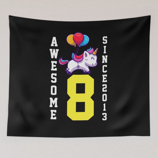 Item preview, Awesome Since 2013 Unicorn designed and sold by holidaysdung.