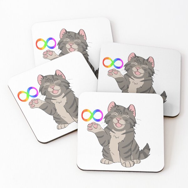 Item preview, Autism kitten gray tabby designed and sold by paintedpaw-cat.