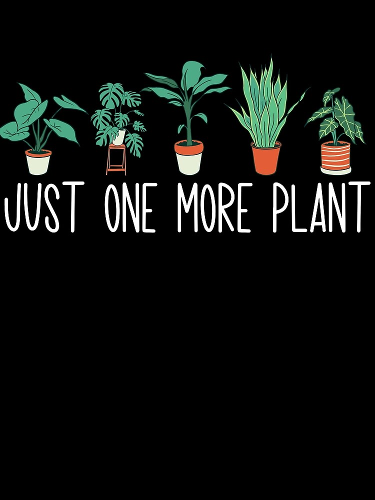 Thumbnail 3 von 3, Tuch, Just One More Plant Gardening Plant Lover Quote Plant Lady Gear designt und verkauft von DynamicDesign.