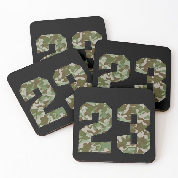 Item preview, Army Camouflage Number Twenty-three Soldiers Lucky Number 23 designed and sold by Urosek.
